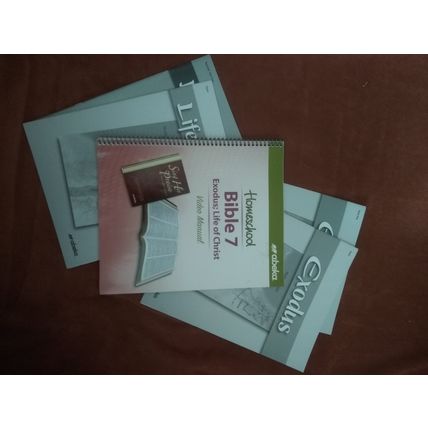 Abeka Bible grade 7 - Exodus; Life of Christ