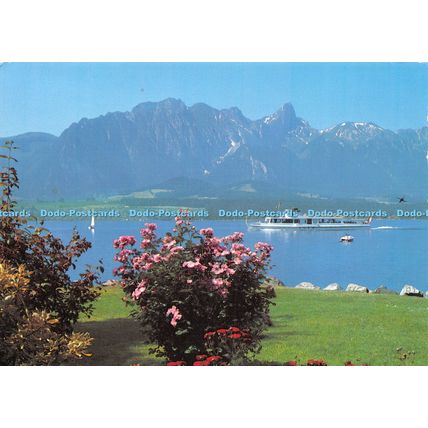 D022301 Switzerland. Thunersee. Stockhornkette. Photoglob AG. Orell Fussli