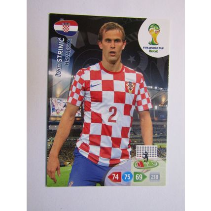 Ivan Strinic - Croatia - 2014 Panini Adrenalyn XL Brazil World Cup (ef1)