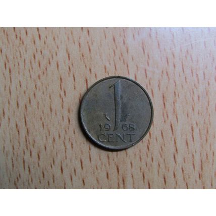 Netherlands 1968 1 Cent Coin