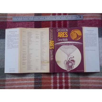 Operation Ares, by Gene Wolfe 1st UK HC Dobson 1970 Exlibrary