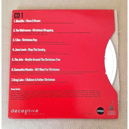 THE DAILY STAR'S CHRISTMAS HITS : PROMOTIONAL CD (disc one only)