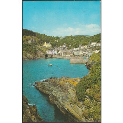 The Harbour Mouth, Polperro, Cornwall, c.1970 - Photo Precision Postcard