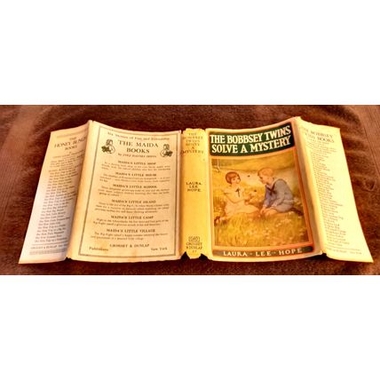 The Bobbsey Twins Solve A Mystery By Laura Lee Hope WDustjacket 1934 Great Shape