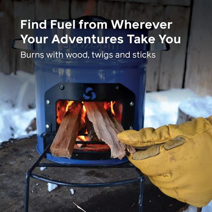 Rocket Stove Heavy Duty Portable Camp Stove for Outdoor Cooking