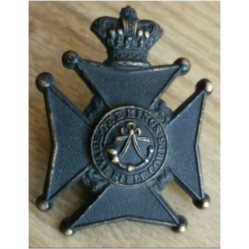 British Army Kings Royal Rifle Corps Victorian Glengarry Badge - Reproduction VR