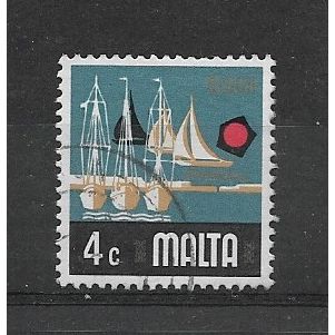 Malta.SG494 4c Yacht Marina.Fine Used.Jan20b