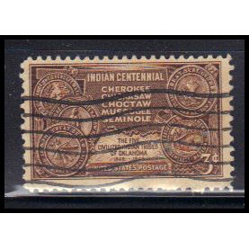 Used 972 3c Indian Tribes Fine KA7490