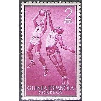 Guinea Española 1958 Michel 346 Neuf ** Cote (2002) 0.30 € Basketball
