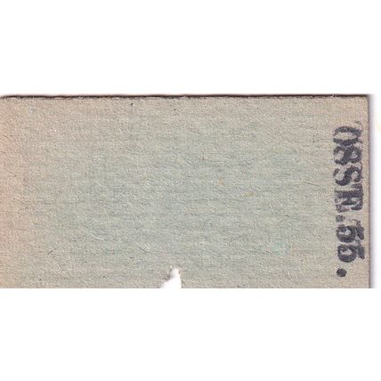 ASCOT - TWICKENHAM 1955 Southern Railway Ticket SR 1705 Edmundson