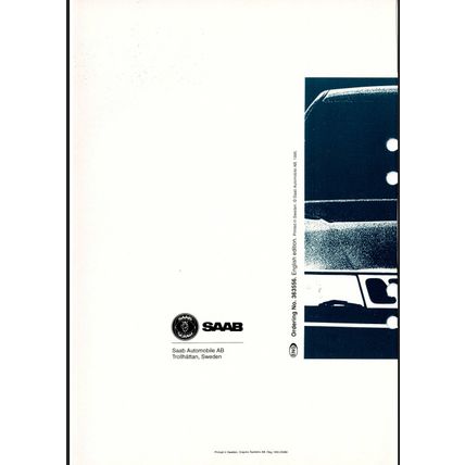 Saab 900 Antilock Braking System Workshop Manual 1996 199526088 PDF
