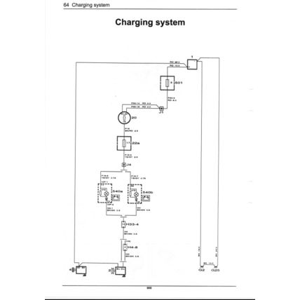Saab 900 Electrical System Wiring Diagrams Workshop Manual 1996 199731196 PDF