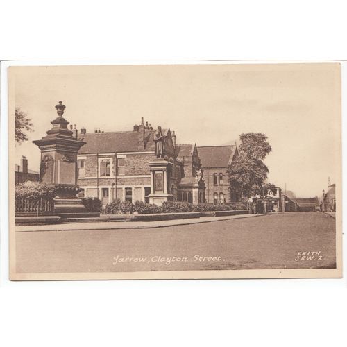Clayton Street Jarrow Durham Postcard