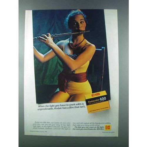 1981 Kodak Kodacolor 400 Film Ad - The Light You Have