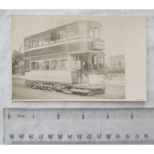 Photo Glasgow Tram no.909 in 1946