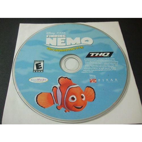 Finding Nemo: Nemo's Underwater World of Fun (PC & Mac, 2003) - Disc Only!!!
