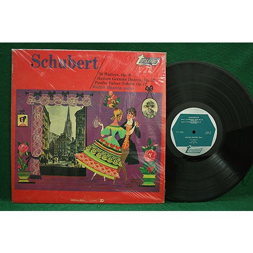 Walter Hautzig. Piano - Schubert: 36 Waltzes/Ger. Dances/Valses - TV 4006 - NM