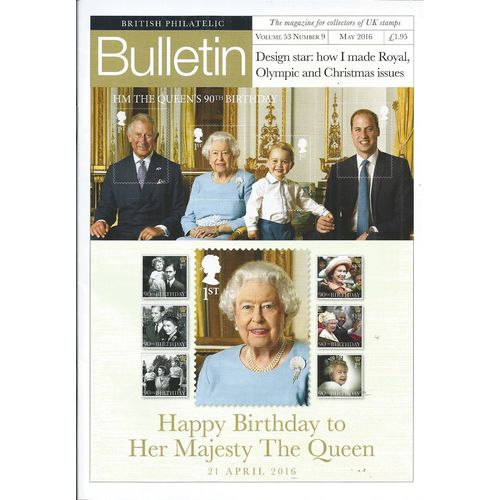 British Philatelic Bulletin (Vol. 53 No. 9, May 2016).