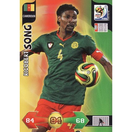 Adrenalyn XL World Cup 2010 Rigobert Song Cameroon