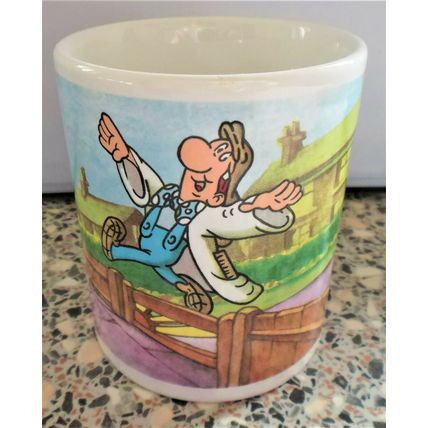 Staffordshire Tableware Tetley Tea Folk Sidney 1990s Ceramic Mug