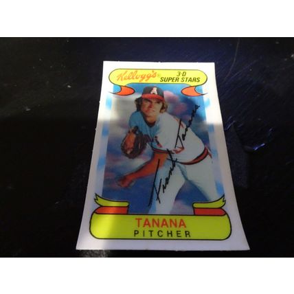 1978 Kellogg's 3-D Super Stars Card # 54 Ken Forsch VG-Ex (4) California Angels