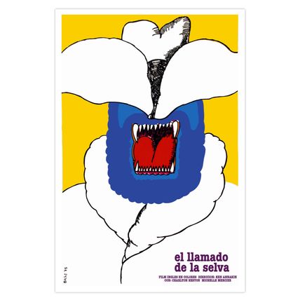 Decor film Graphic Design movie Poster.CALL OF THE WILD.British art.Home room