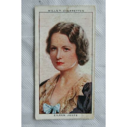 1935 Wills Radio Celebrities 2nd series No. 14 Eileen Joyce