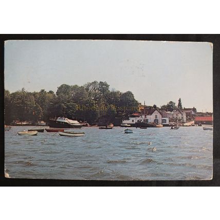 Pinmill On River Orwell, Suffolk - 1960s Postcard
