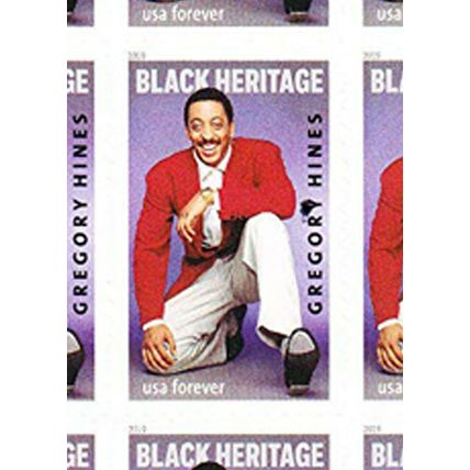 Black Heritage Gregory Hines Sheet of Twenty Current Rate Stamps Scott 5349