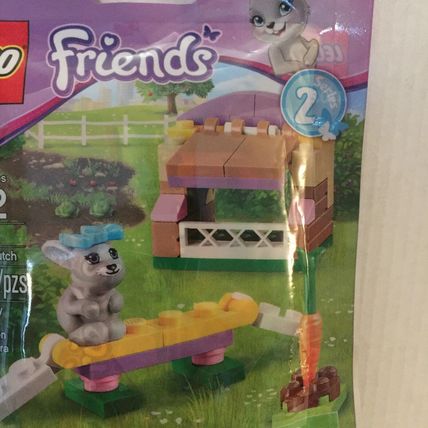 NEW Lego Friends Bunny's Hutch Set #41022 - 37 Pieces