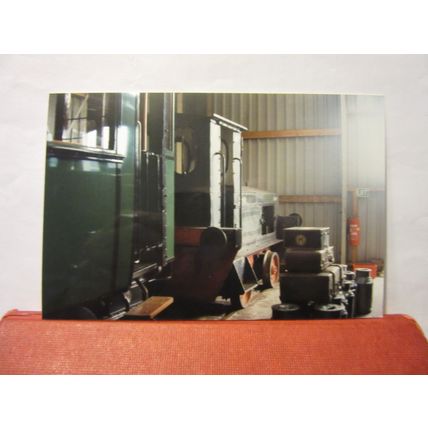OLD STEAM ENGINE, HOORN, NETHERLANDS , 2005 photograph.. railway #