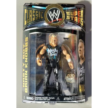 wwe wwf ljn classic superstars series 12 nasty boy brian knobbs figure