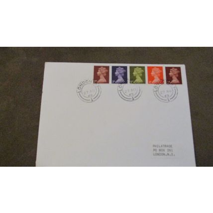 1969 GB Cover - Definitive Coil strip - London N1 frank