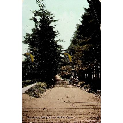 Glen Grove, Eglington, Near Toronto, Canada, Valentines Postcard, 1911s