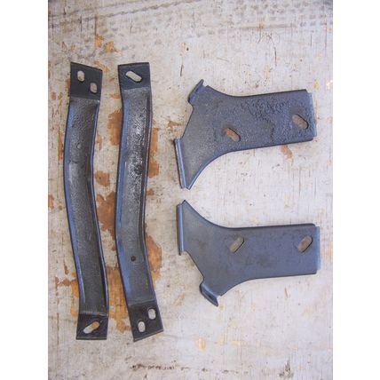 1968 CHRYSLER 300 FRONT BUMPER BRACKETS OEM