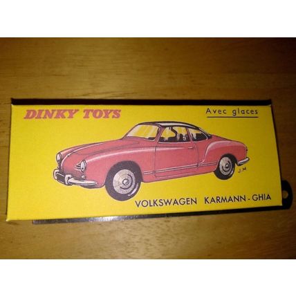 Dinky No24M Volkswagen Karmann-Ghia - Replica Box