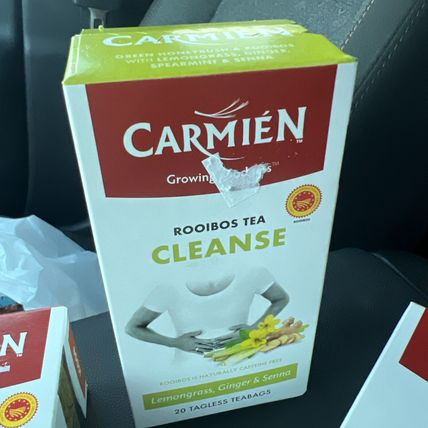 Carmien African Tea Variety Pack- 5 Pack: Focus, Revive, Boost, Relax & Cleanse