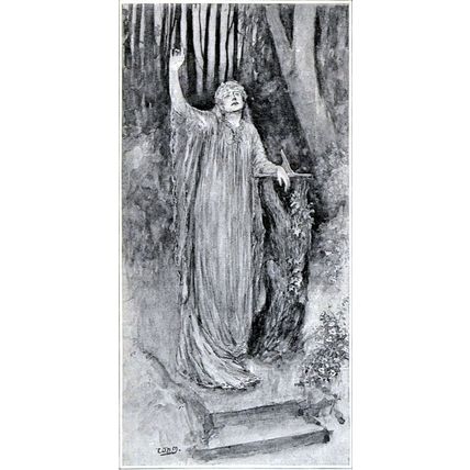 O RAINBOW, STAY! 1893 William Henry Margetson PRINT