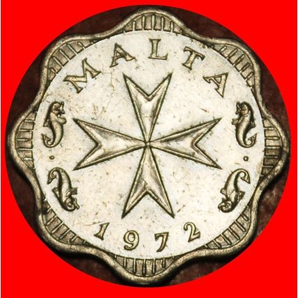 Ⰶ GREAT BRITAIN (1972-2007): MALTA★ 2 MILS 1972 HOSPITALLER★LOW START★NO RESERVE