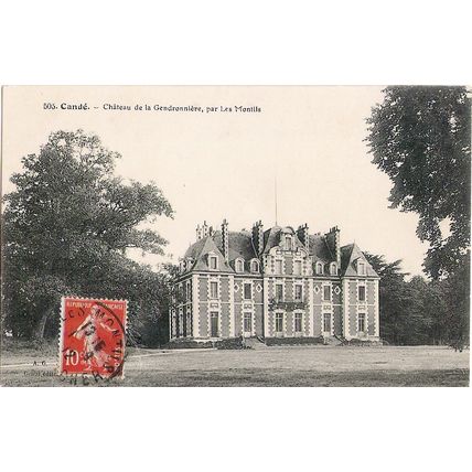 49 - Candé - château de la Gendronnière par les Montils