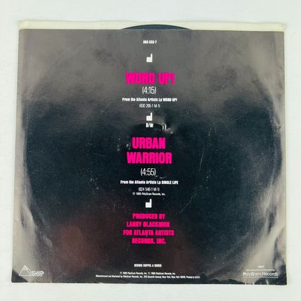 Cameo – Word Up! / Urban Warrior 45RPM Single Record 7" Vinyl 45 RPM