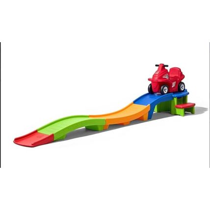 Step2 Up & Down Roller Coaster Kids Ride On Toy, Push Car, Indoor/Outdoor Playse