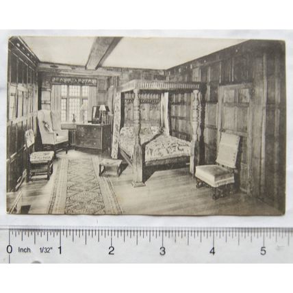 1953 Postcard Packwood House, Warwickshire - The Ireton Room