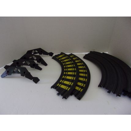 Tyco HO Scale Slot Car Track 10 pieces