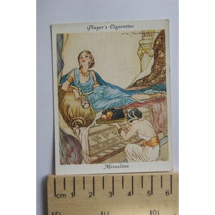 1937 John Player Famous Beauties No. 4 Messalina