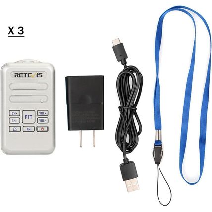 Retevis RT20 Walkie Talkies for Adults, Wearable Small Walkie Talkie for Seniors