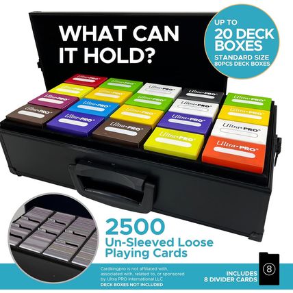 Game Card Storage Case (BBB Edition) | Case Is Compatible with Magic the Gatheri