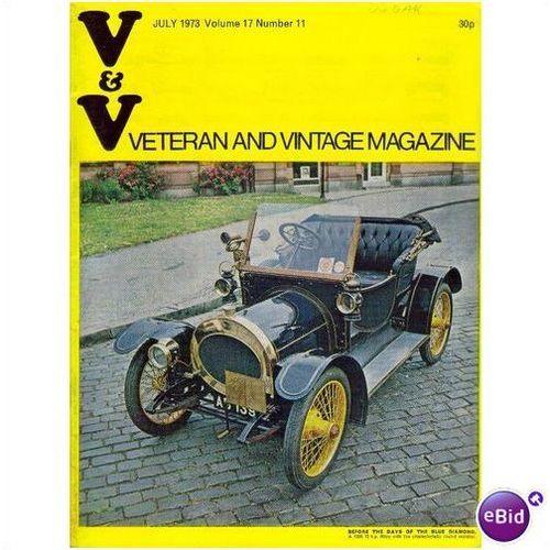 Veteran And Vintage Magazine Vol 17 No 11 JULY 1973