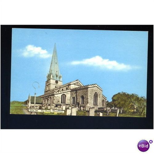 Nottinghamshire EDWINSTOWE Church Postcard by Frith (EDW 18R)