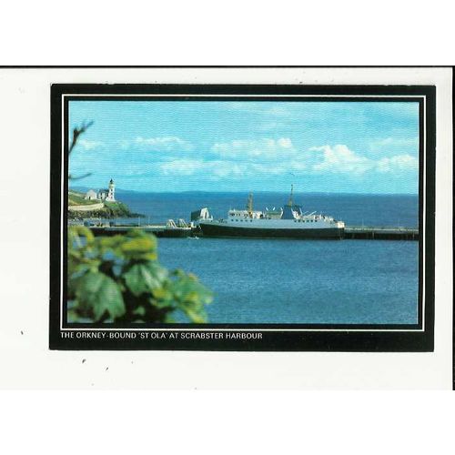 P&O Ferries MV ST OLA Postcard by Colourmaster (PLX37555)